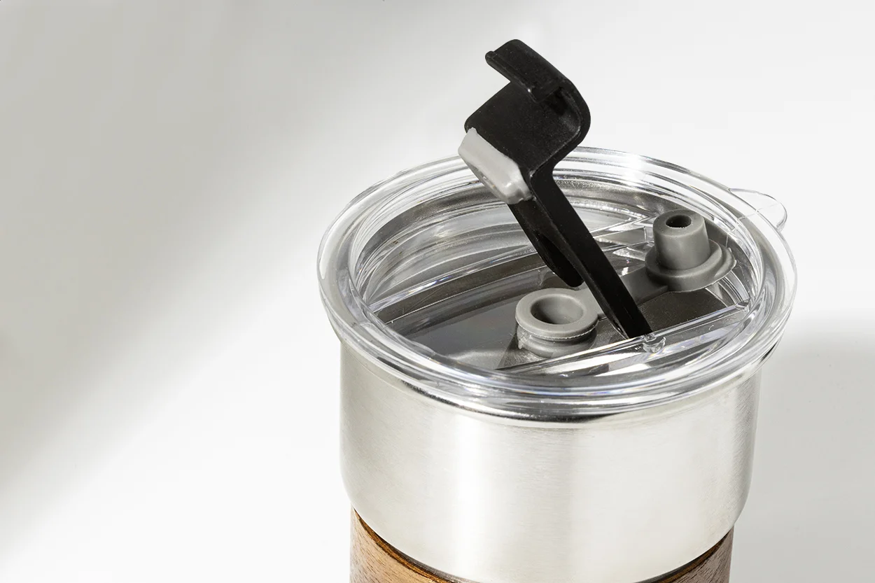 Reisebecher RSS Waffee, silber – Bild 5