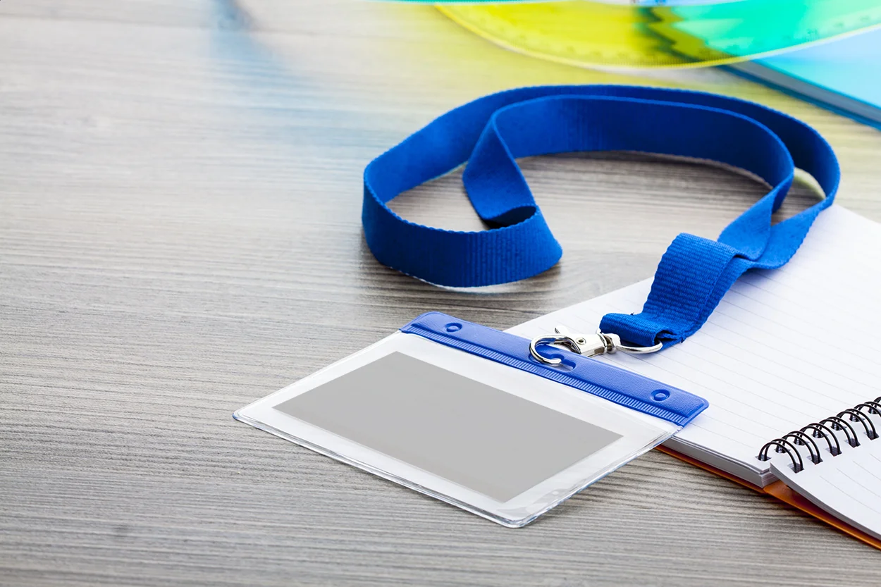 Lanyard Event, blau – Bild 4