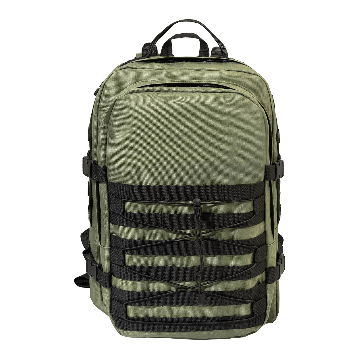 Outdoor-Rucksack Tactbak aus RPET, grün – Bild 3