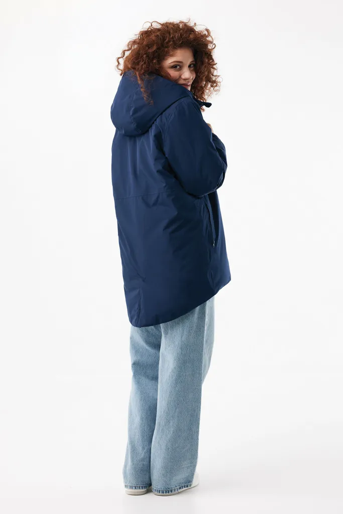 IQONIQ Thelon Parka aus recyceltem Polyester, navy blau – Bild 6