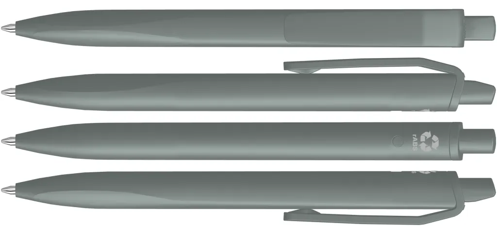 ALIGN RECY Druckkugelschreiber grau, grau – Bild 2