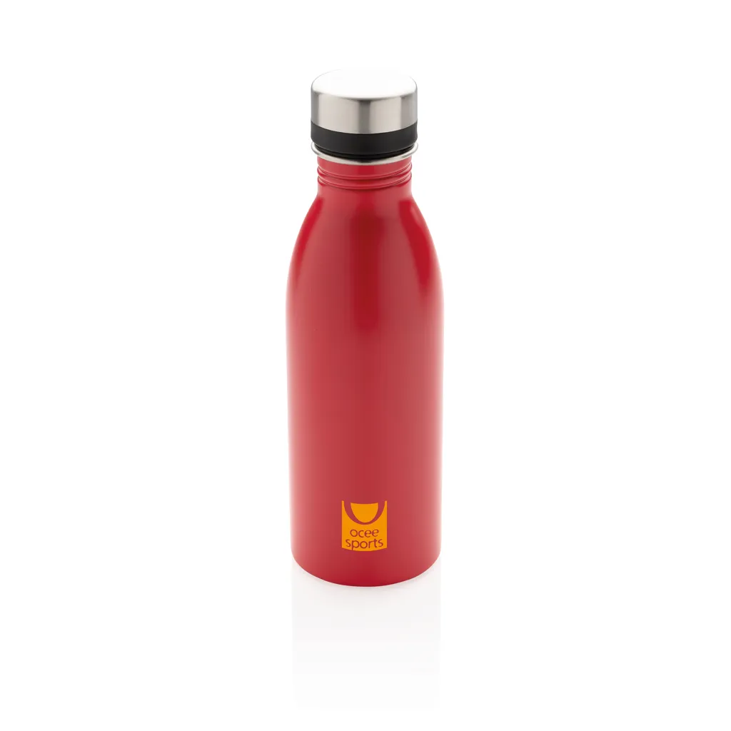 Deluxe Wasserflasche aus RCS recyceltem Stainless-Steel, rot – Bild 5