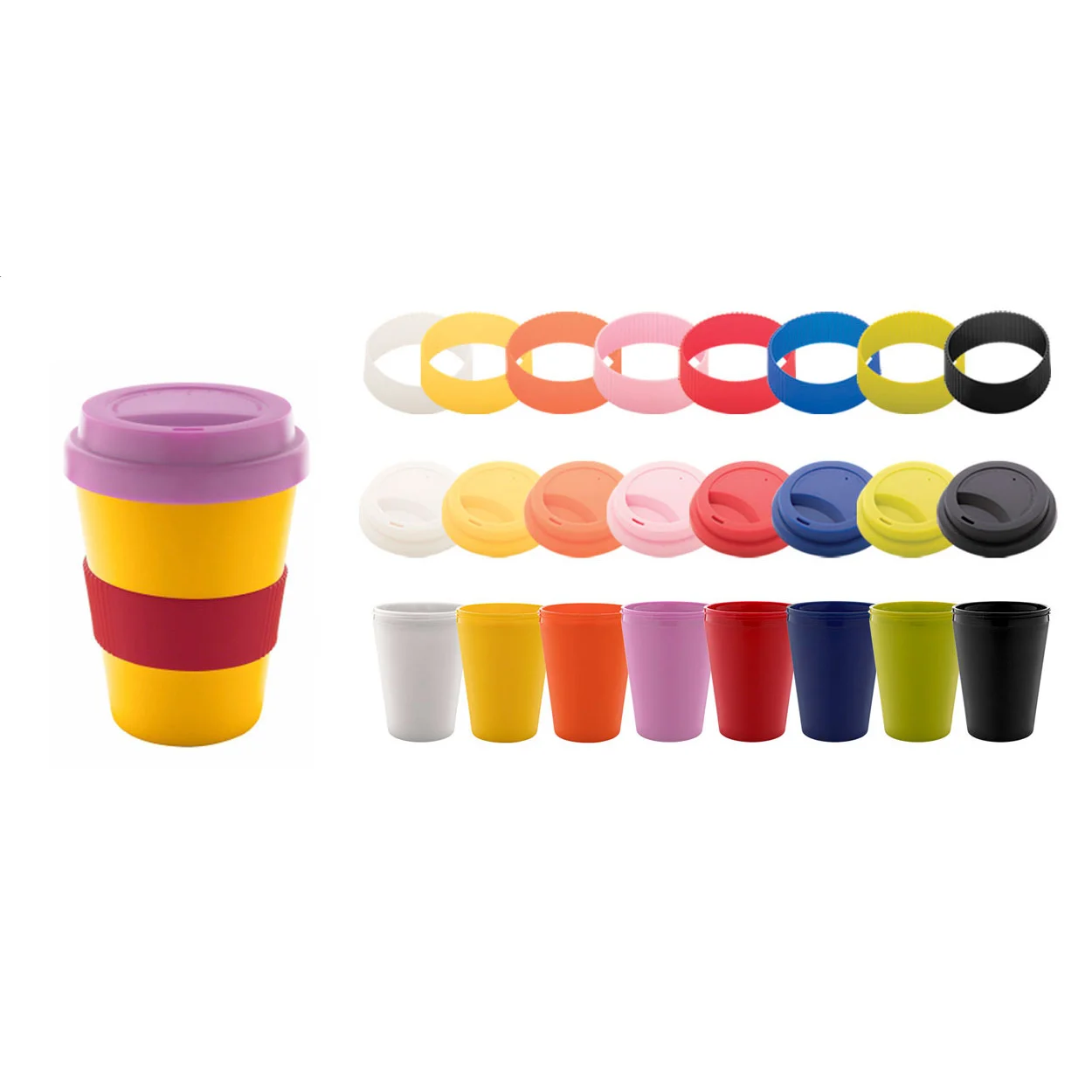 Individualisierbarer Thermobecher CreaCup Mini, mehrfarbig – Bild 2
