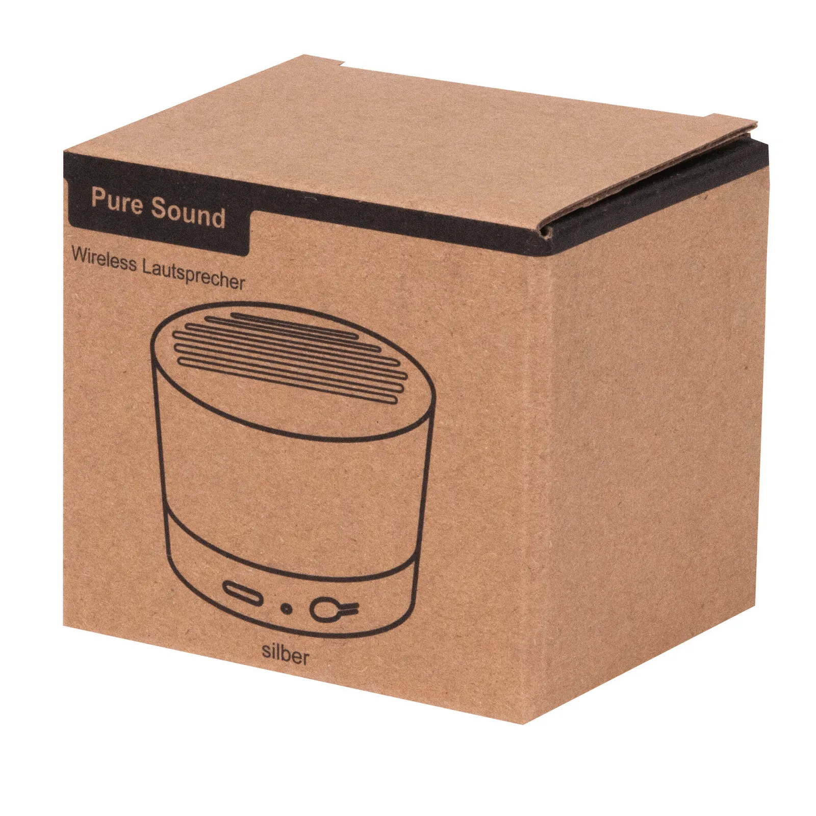 PURE SOUND - Wireless-Lautsprecher, silber – Bild 8