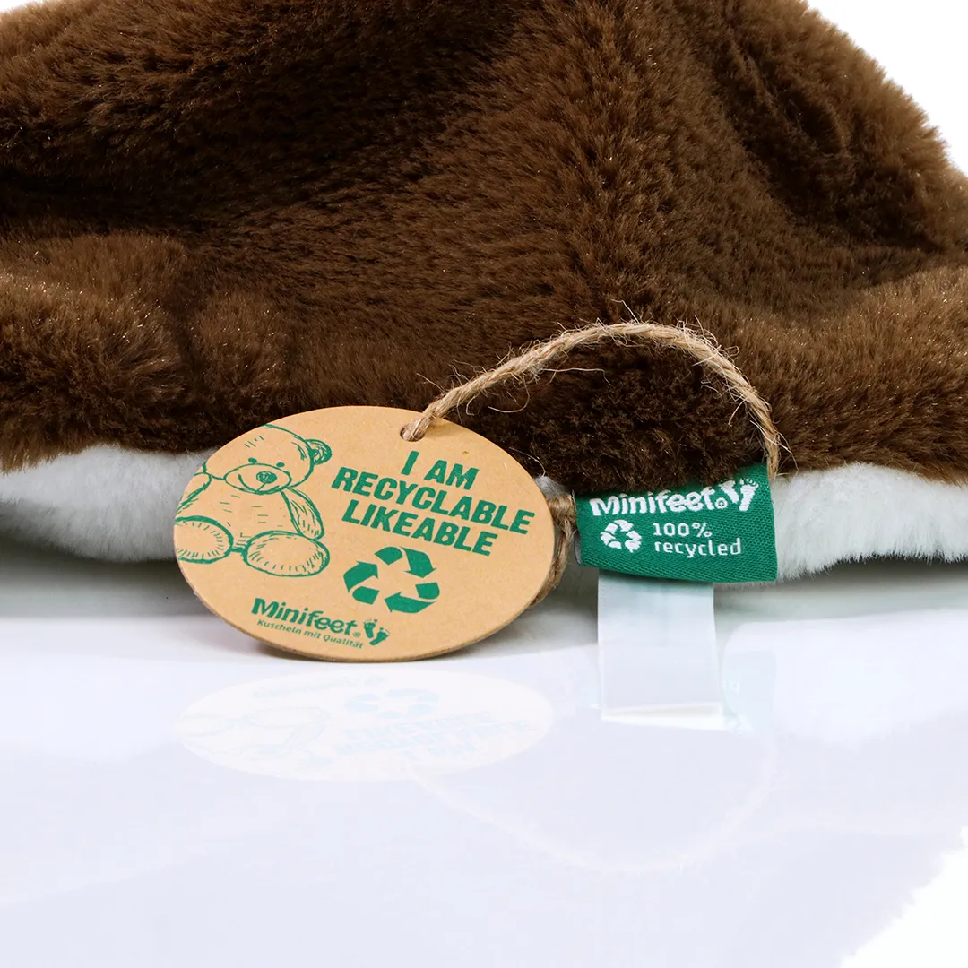 Hundespielzeug RecycelBiber, braun – Bild 3