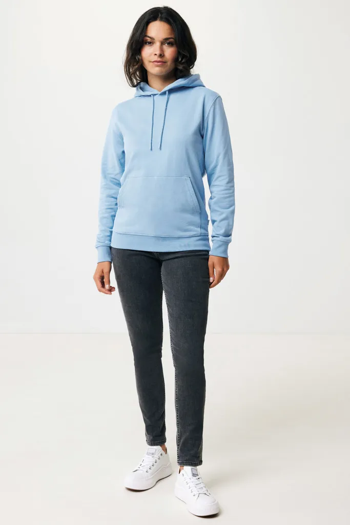 IQONIQ Jasper Hoodie aus recycelter Baumwolle, sky blue – Bild 5