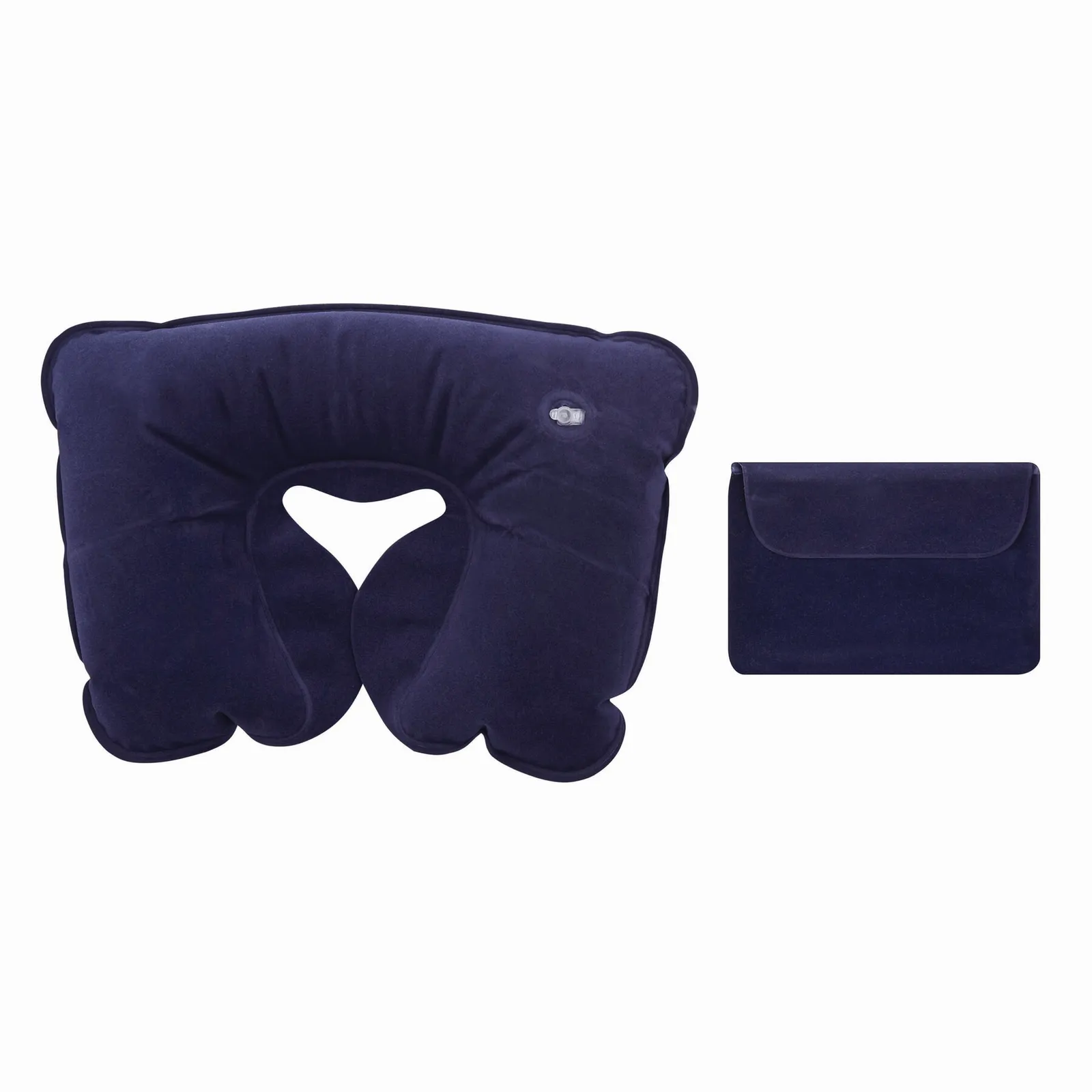 COMFORTABLE - Aufblasbare Nackenstütze, blau – Bild 3