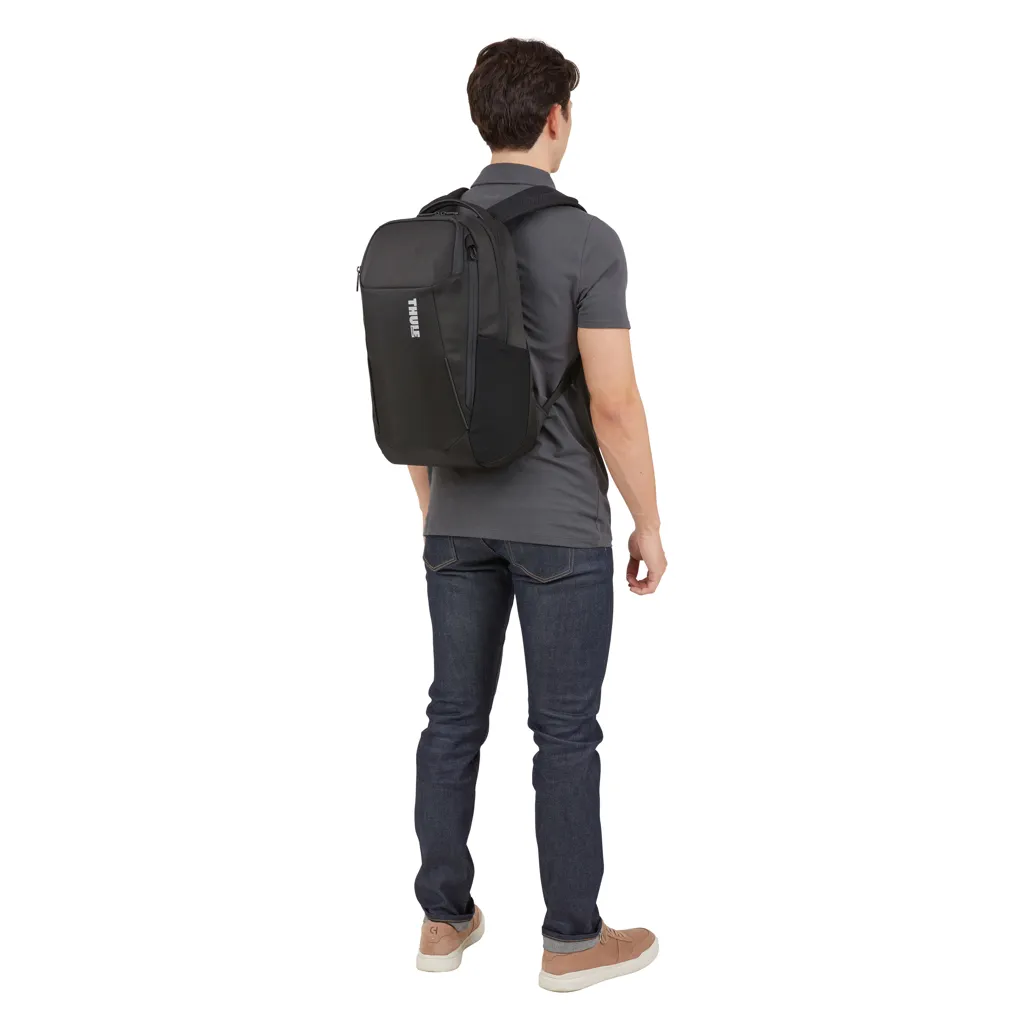 Thule Accent recycelter Rucksack 23L, schwarz – Bild 9