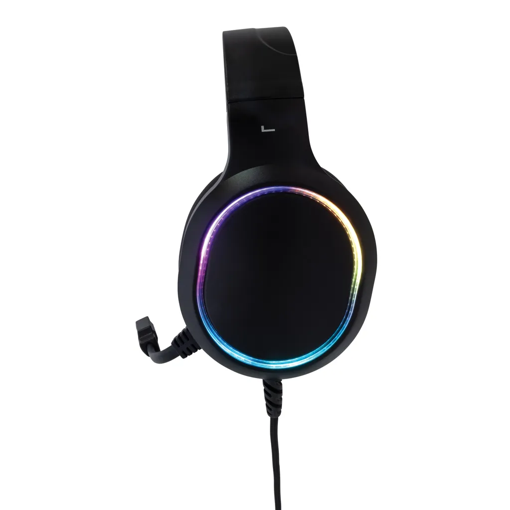RGB Gaming Headset, schwarz – Bild 2