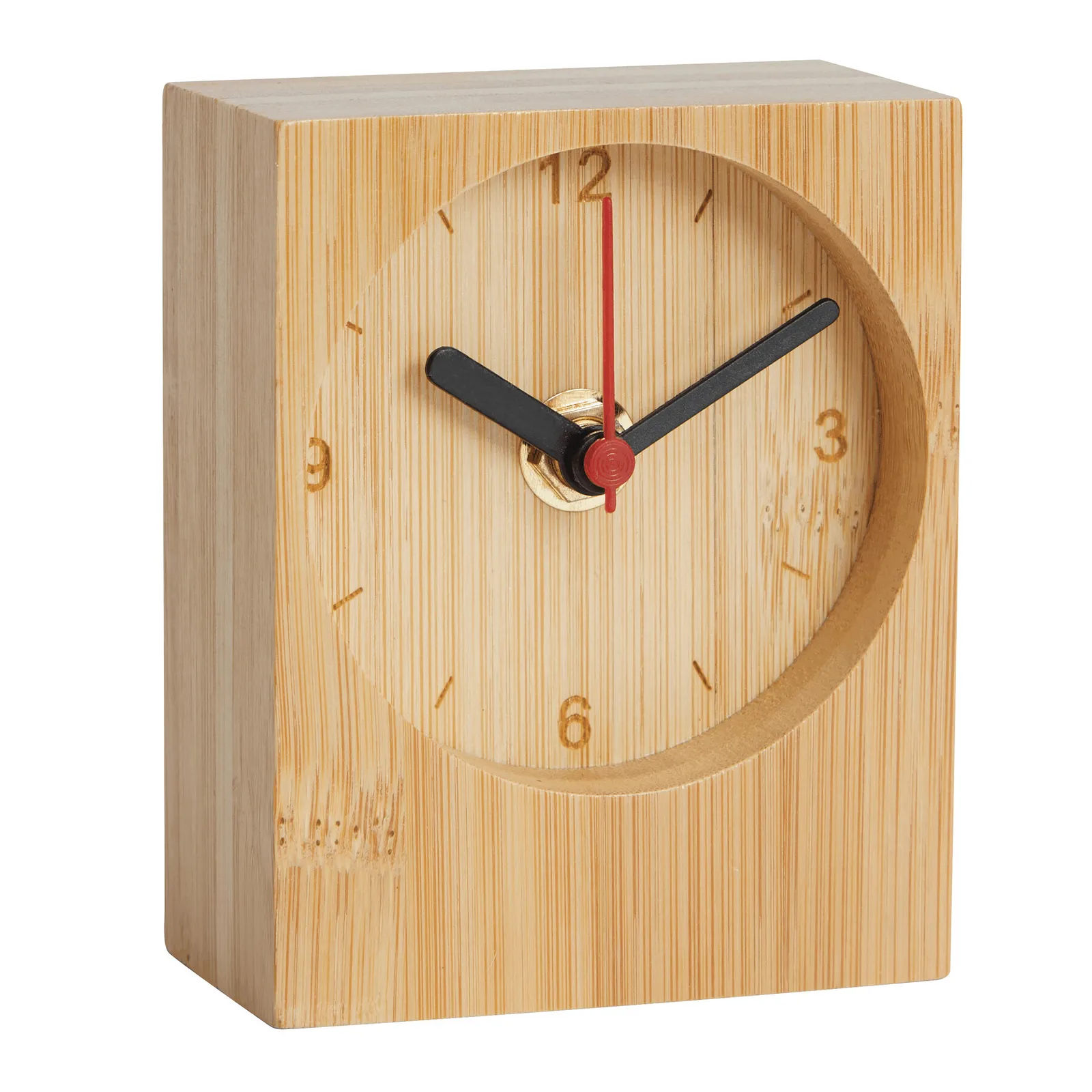 EXPRESSION - Tischuhr braun