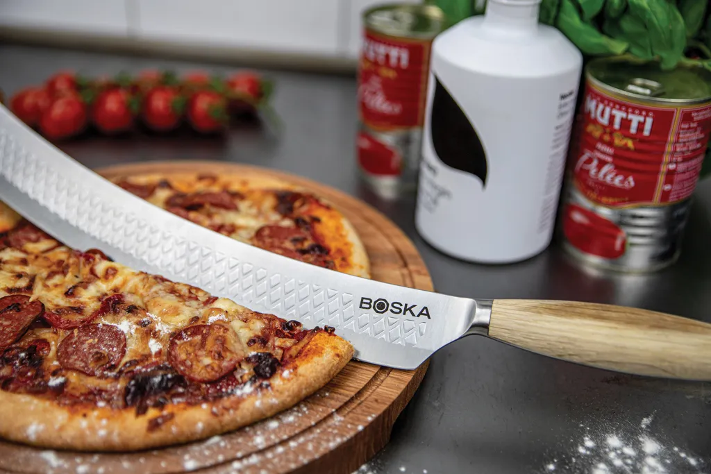 BOSKA Pizza- und Käsemesser Oslo+Nr. 4, Stahl – Bild 6