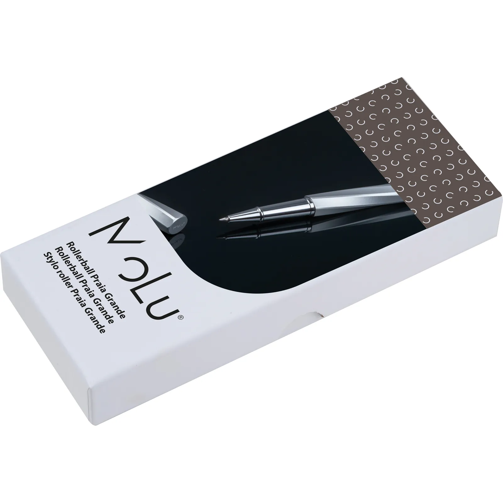 MoLu Messing Rollerball Praia Grande, silbergrau – Bild 5