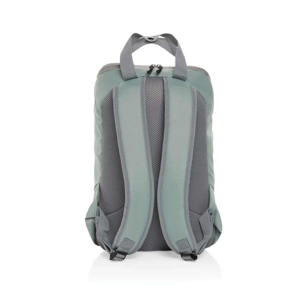 Sienna AWARE™ RPET 14" Everyday Laptop-Rucksack, grün – Bild 4