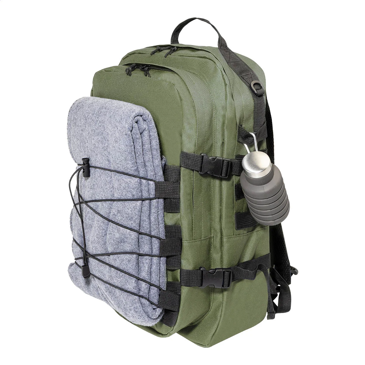 Outdoor-Rucksack Tactbak aus RPET, grün – Bild 8