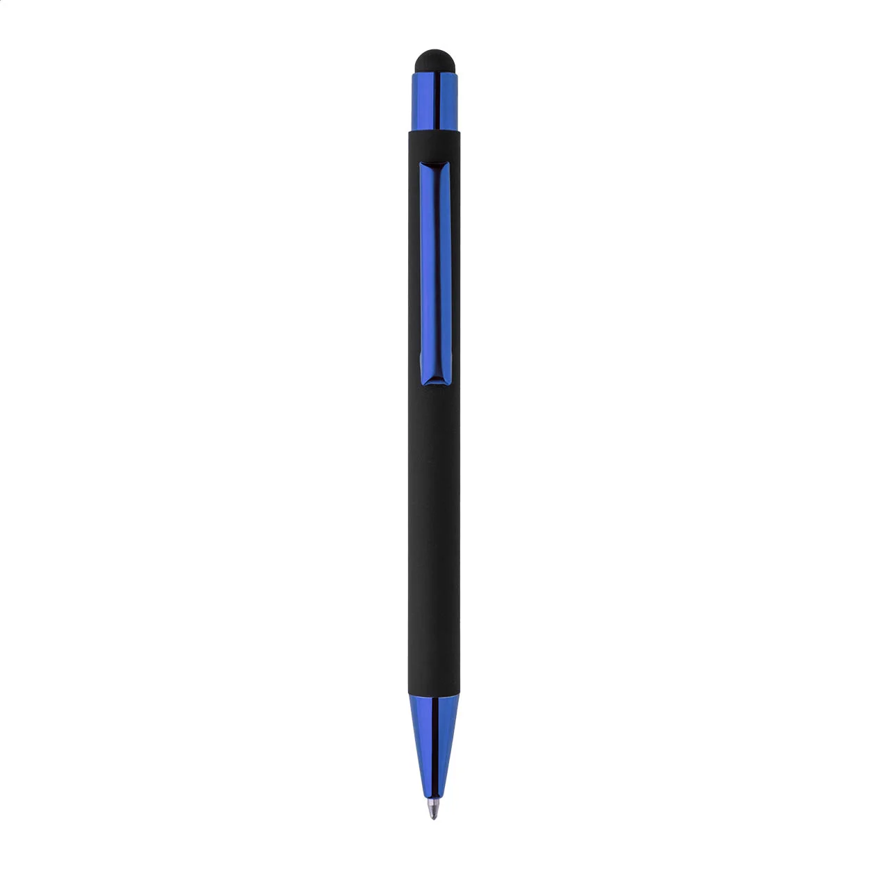 Touch-Kugelschreiber Darkly Tap, blau – Bild 4