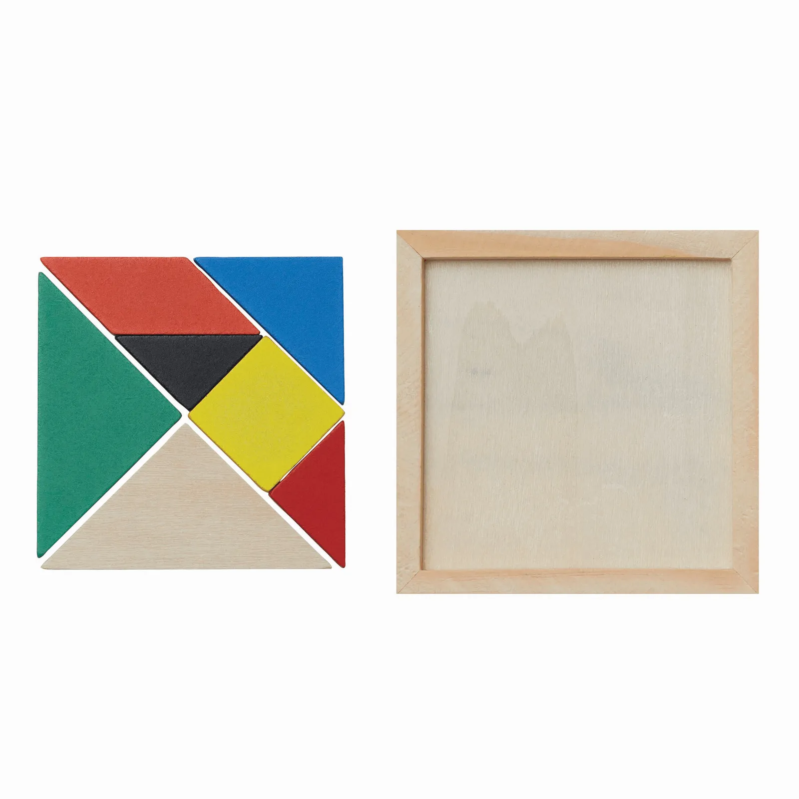 TANGRAM BASE - Holz-Puzzle bunt, bunt – Bild 3