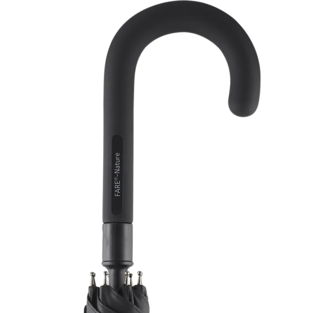 AC-Stockschirm FARE® Impressions, schwarz/wald-design – Bild 7
