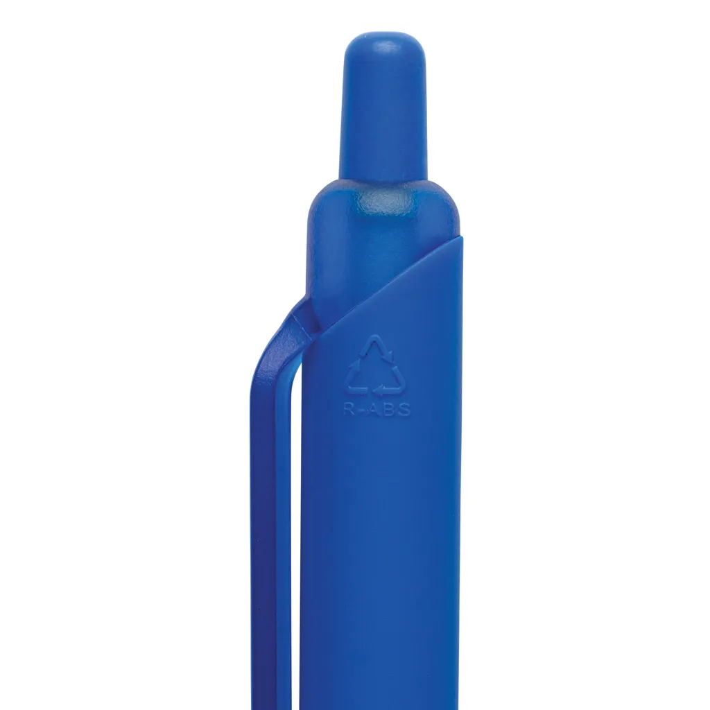 Tide Smooth Touch Stift aus GRS zertifiziert recyceltem ABS, blau – Bild 3