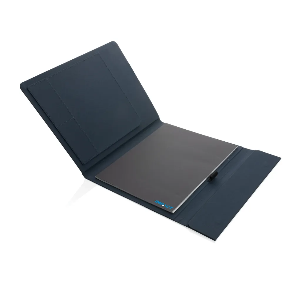 Impact Aware™ A4 Portfolio mit Magnetverschluss, navy blau – Bild 5