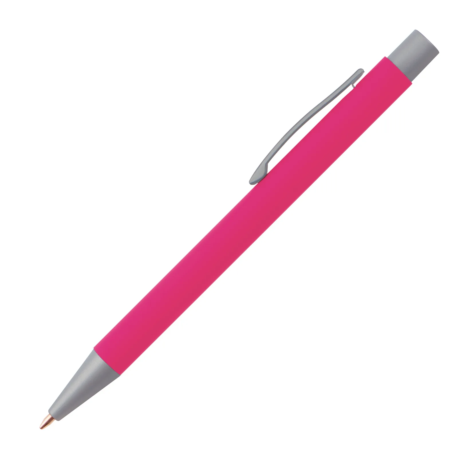 Metall Kugelschreiber Abu Dhabi, pink – Bild 2