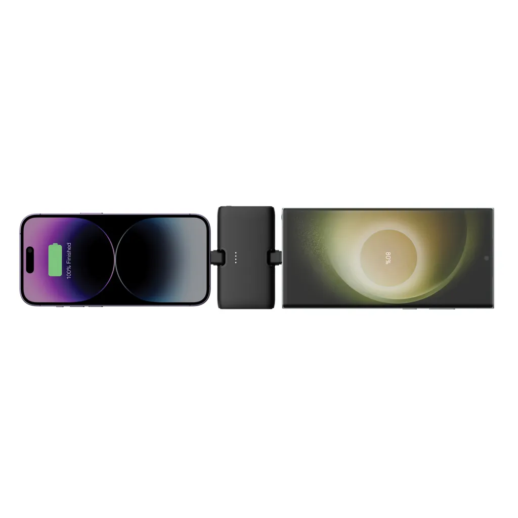 Urban Vitamin Los Angeles 20W Powerbank aus RCS rec. Plastik, schwarz – Bild 4