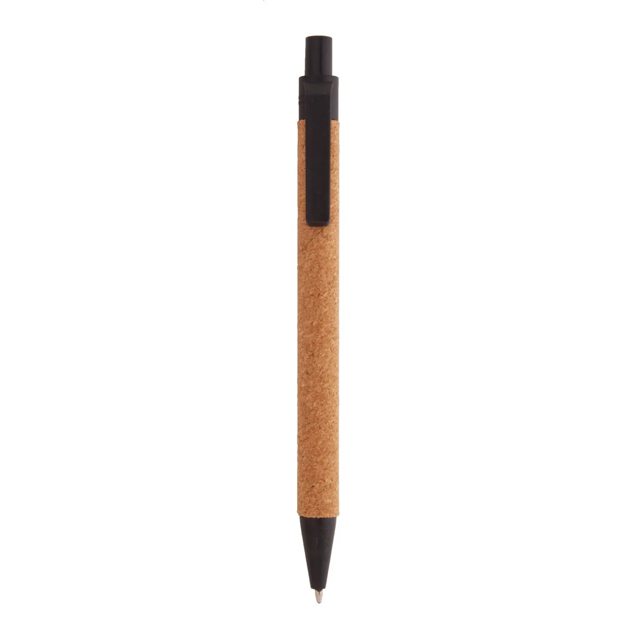 Kugelschreiber Cobber, schwarz, natur – Bild 2