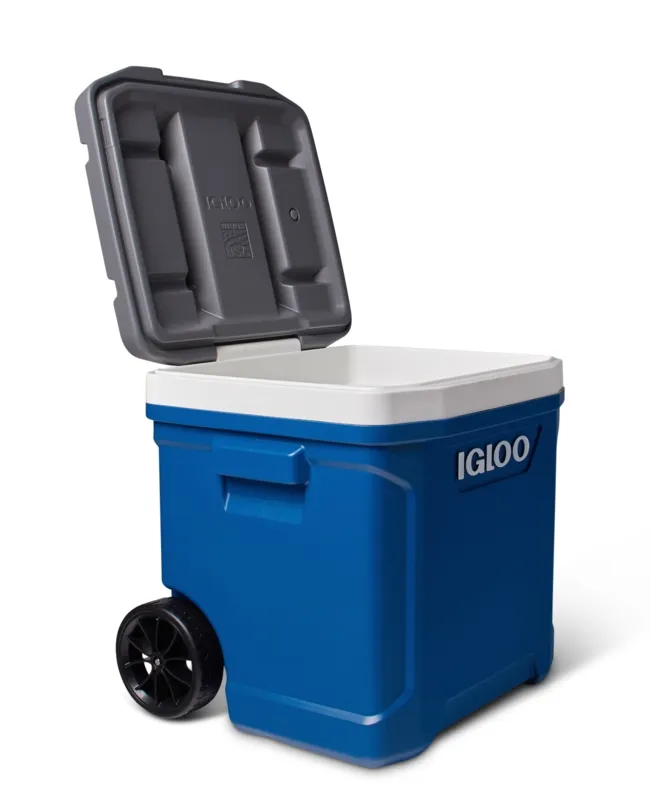 Igloo Latitude 60 Kühlbox mit Rollen 56L, Blau – Bild 7