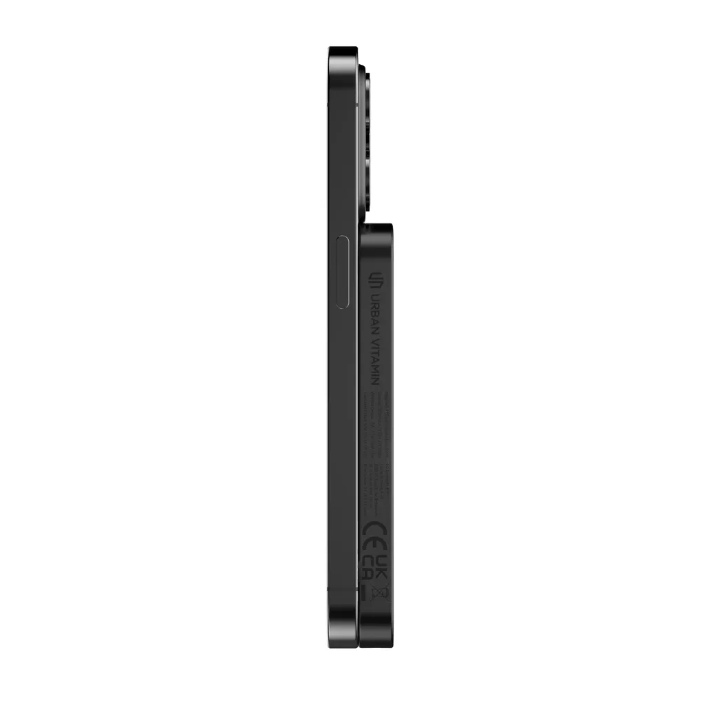 Urban Vitamin Richmond 5000mAh Powerbank aus RCS Plastik/Alu, schwarz – Bild 3