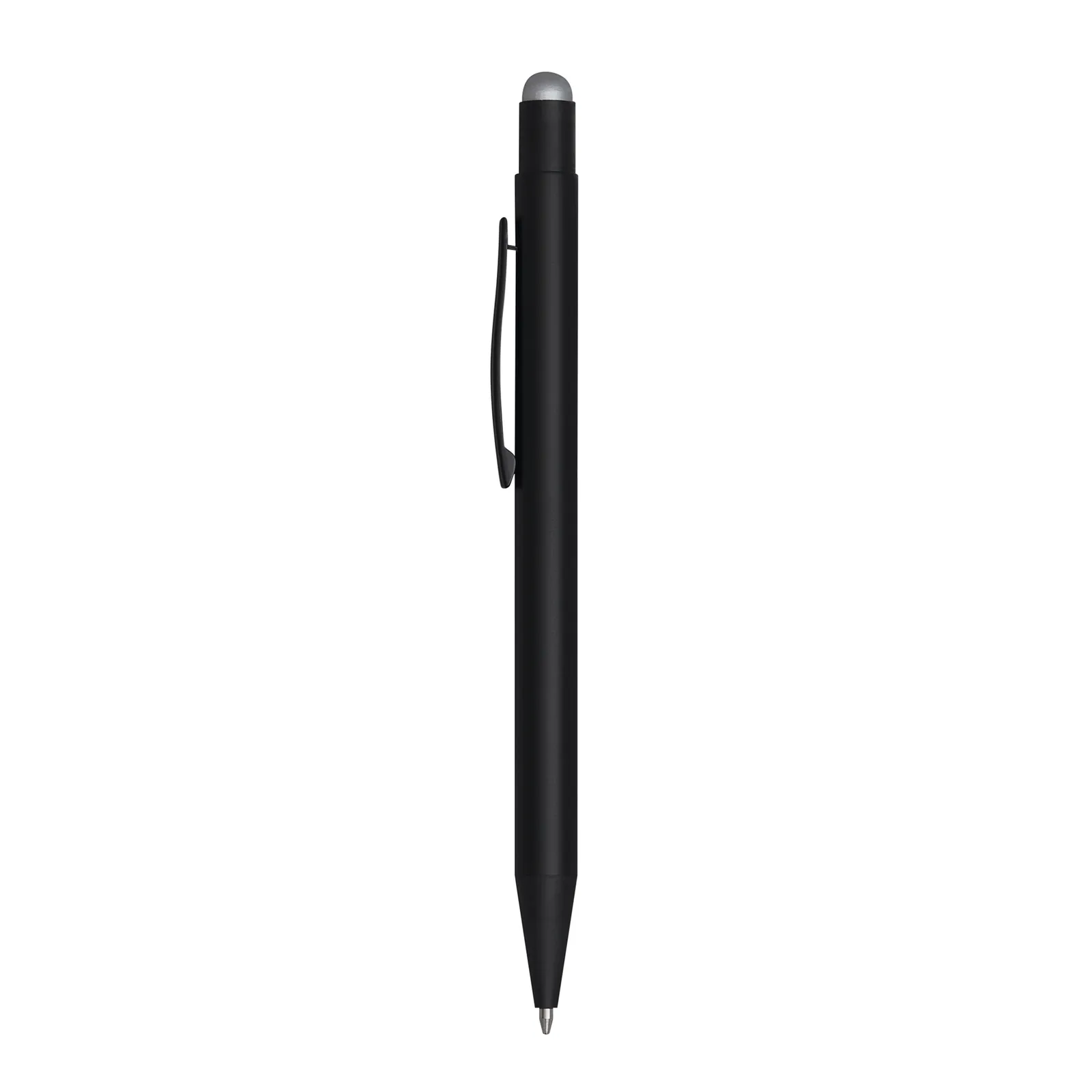 BLACK BEAUTY - Aluminium-Kugelschreiber, schwarz, silber – Bild 3