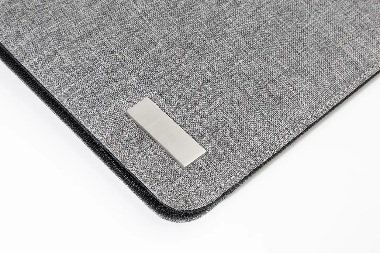 Dokumentenmappe Smokey Zip, grau – Bild 5