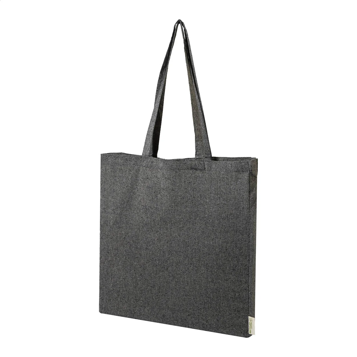 Baumwolltasche Recote, schwarz – Bild 4