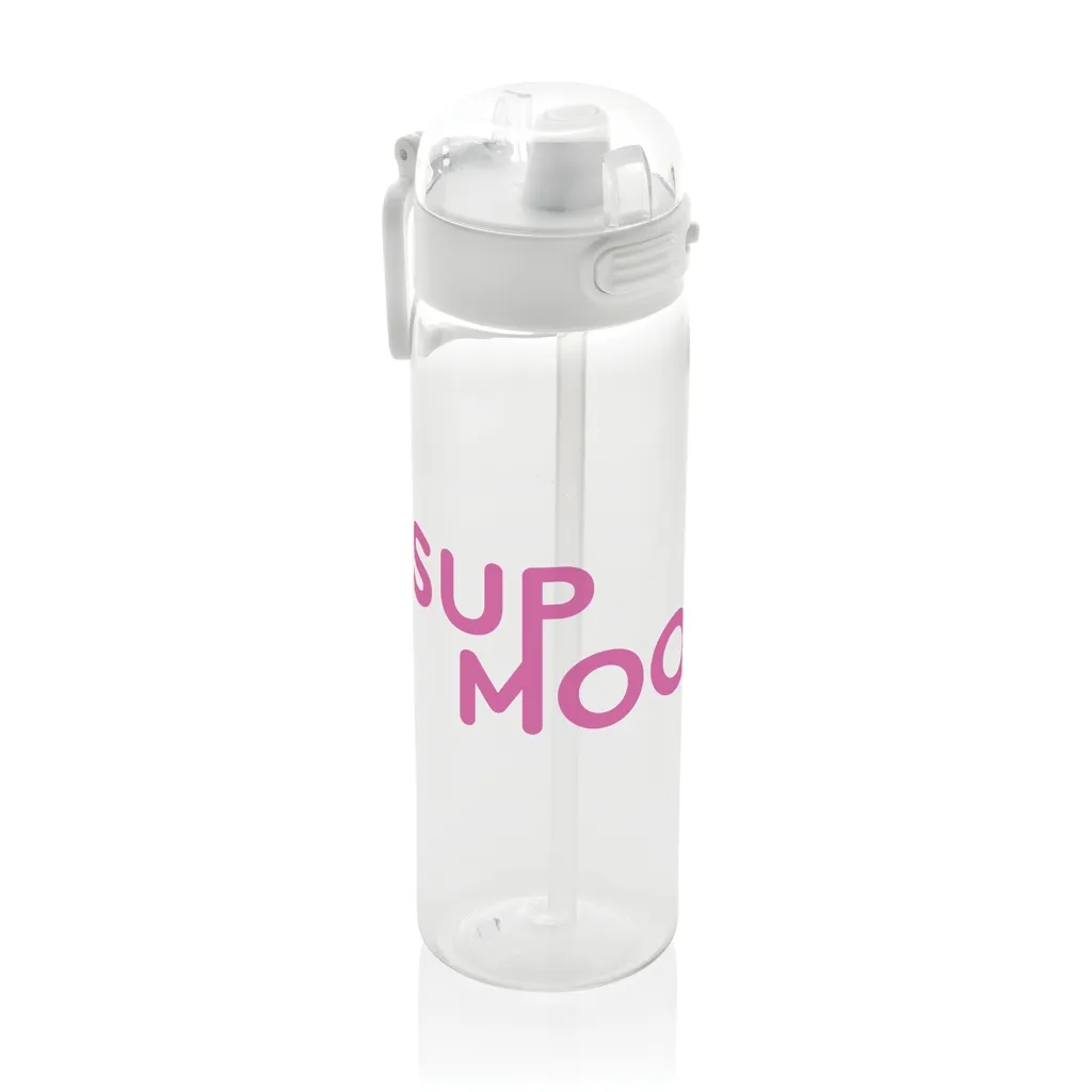 Sip'nLock RCS rPET auslaufsichere Sport-Trinkflasche 800ml, weiß – Bild 6