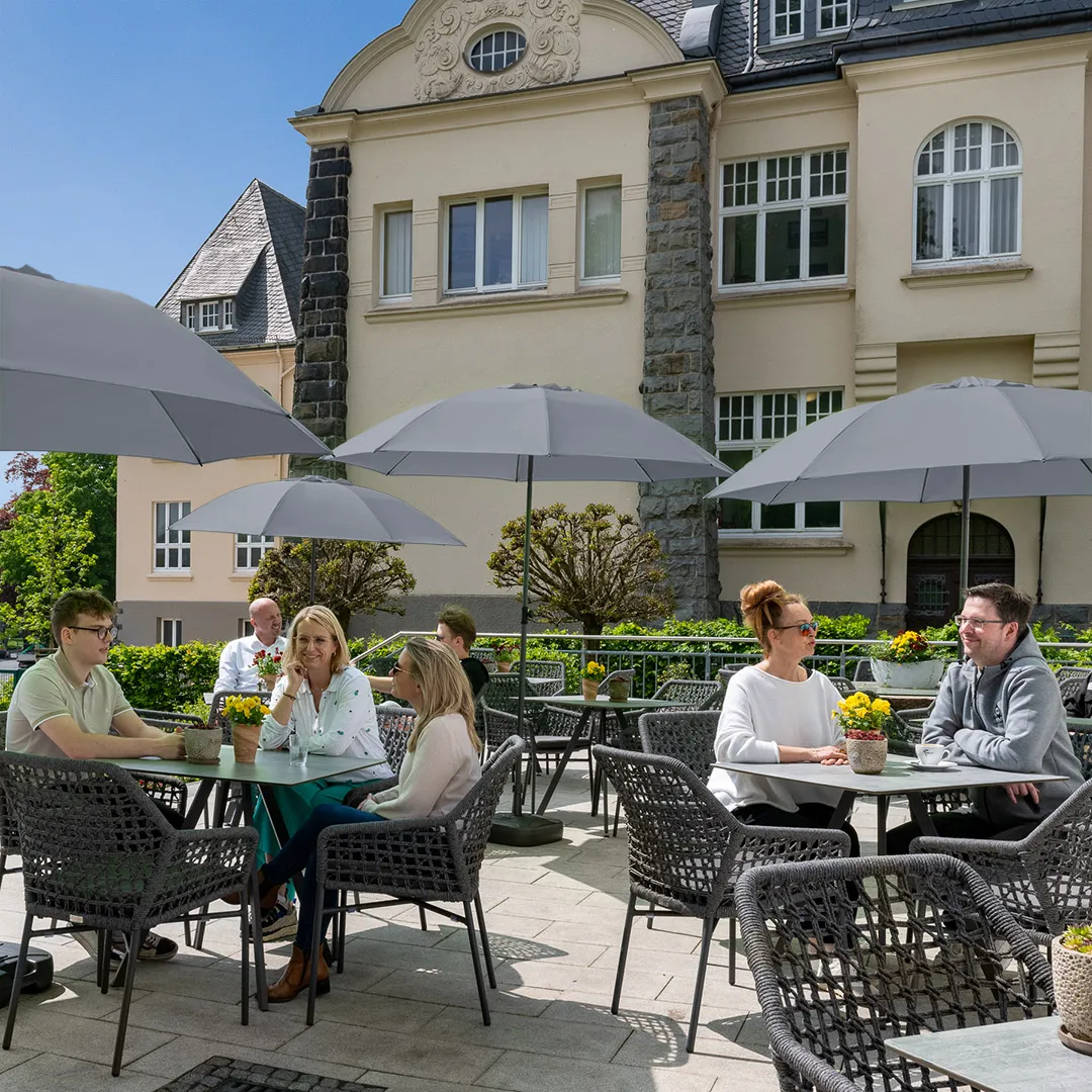 Sonnenschirm XL, grau – Bild 8