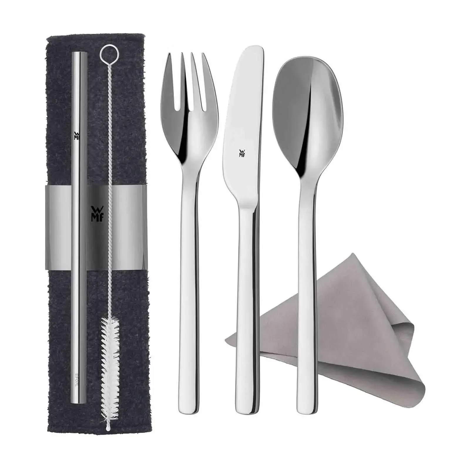 WMF My2Go Besteckset, Silber – Bild 3