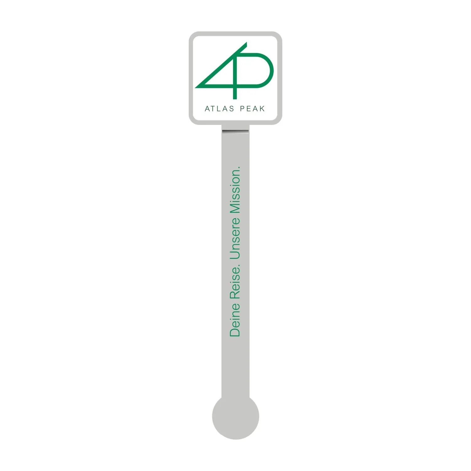 ROMINOX® Mehrweg-Büroklammer Document Pin, idealer Mailingartikel für Dokumente, bis zu 20 Seiten Klemmkraft