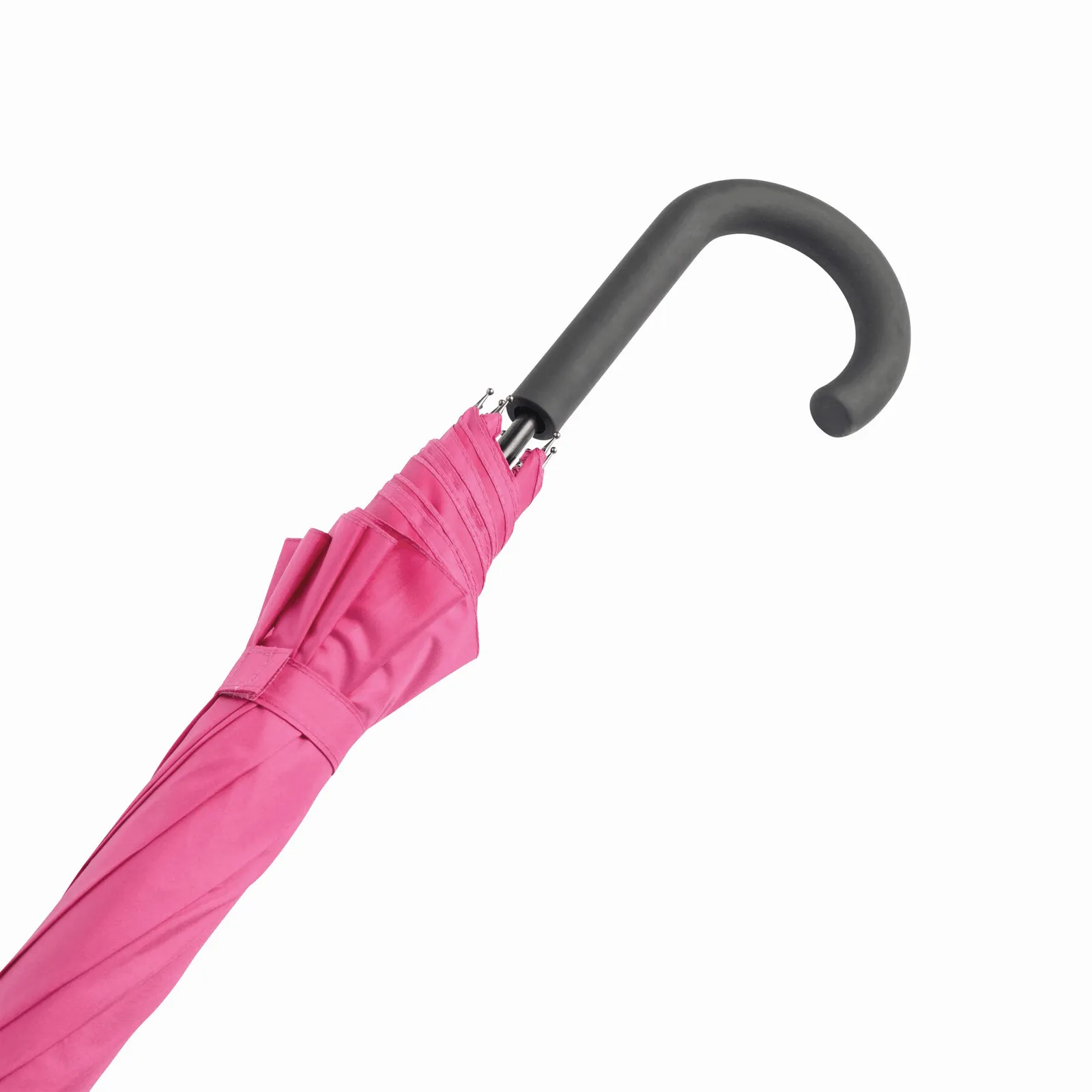 WIND Umbrella, Windproof-Stockschirm, dunkelpink – Bild 6