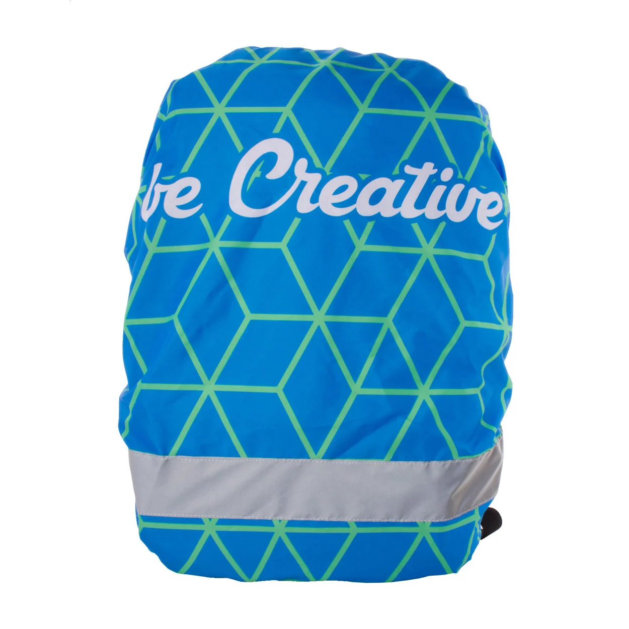 Individuelle CreaBack Reflect, reflektierende Rucksackhülle, weiß – Bild 6