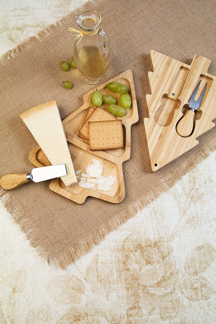 Weihnachtliches Käsemesserset Jarlsberg, natur – Bild 8