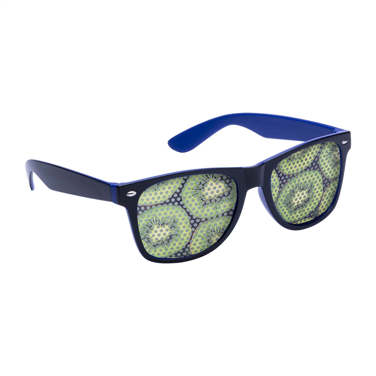 Sonnenbrille Noosa, blau, schwarz – Bild 2