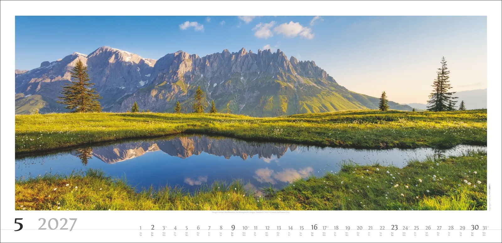 Alpenpanorama Wandkalender 2027 – Bild 6