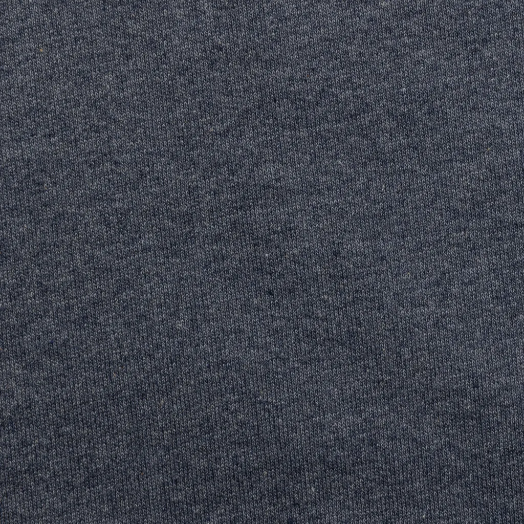 IQONIQ Manuel ungefärbtes T-Shirt aus recycelter Baumwolle, heather navy – Bild 5