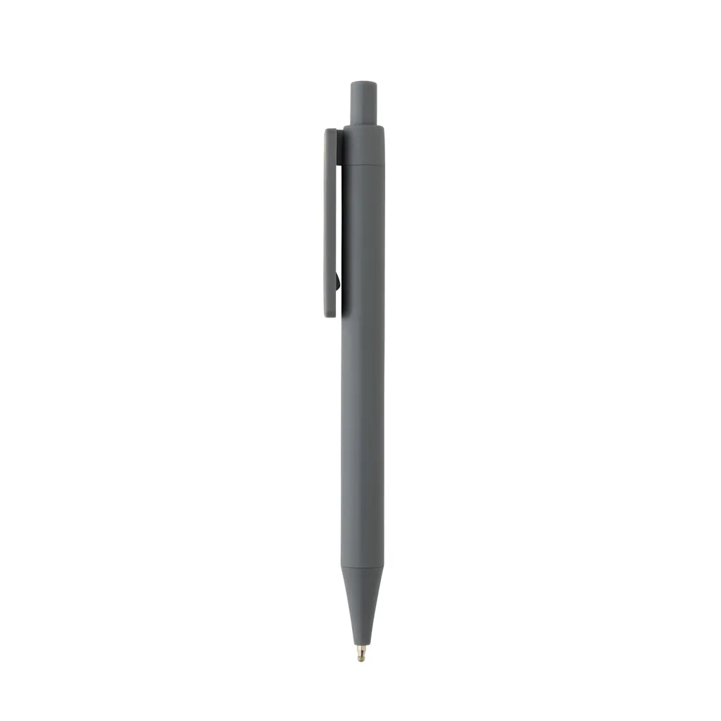 GRS rABS Stift mit Bambus-Clip, grau – Bild 3