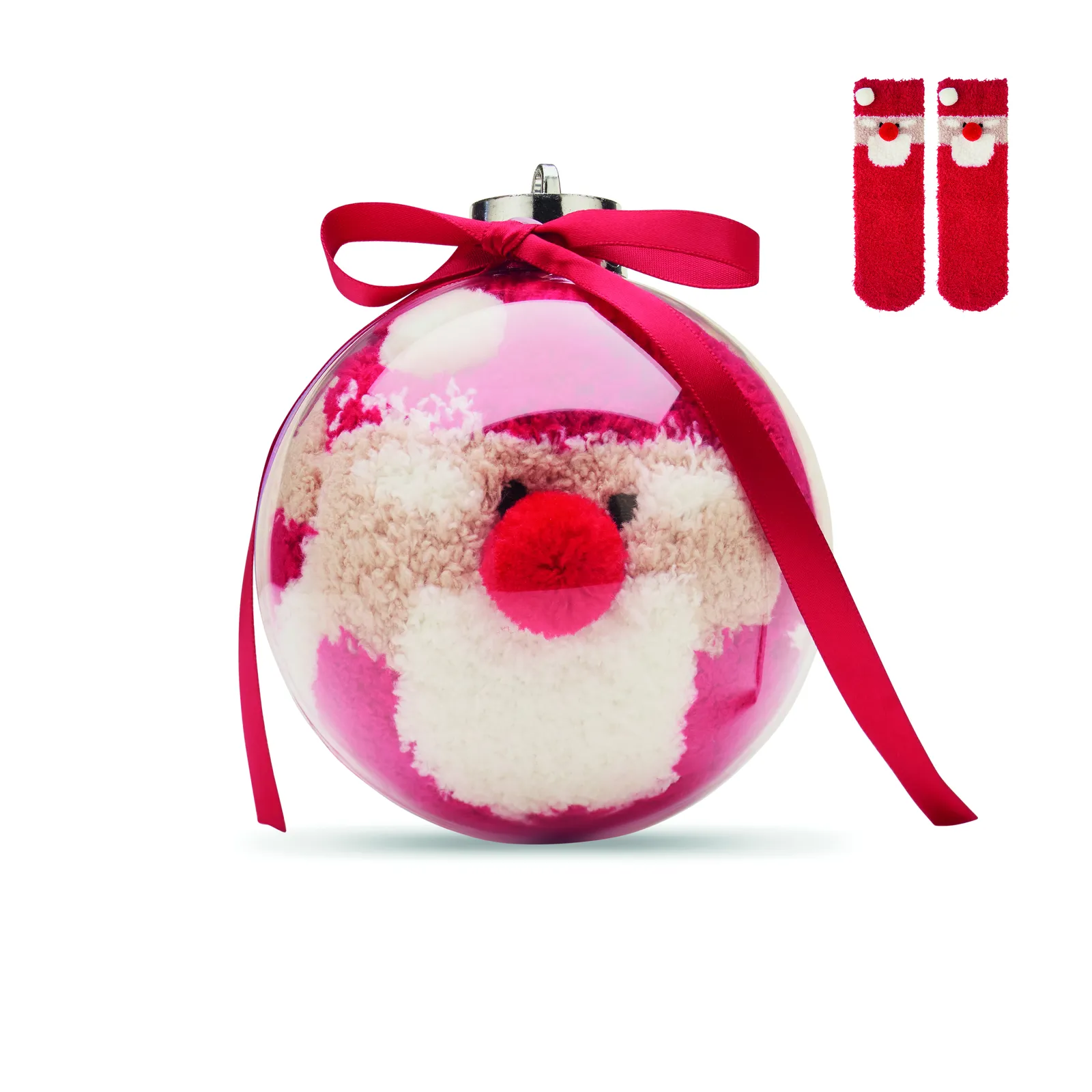 SNUG M Weihnachtsbaumkugel mit Socken