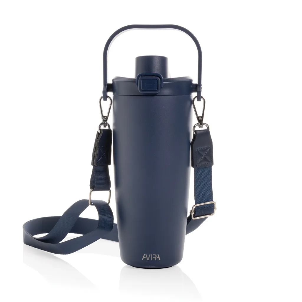 Avira Ayala Crossbody Duosip Becher aus RCS rec. Stahl, navy blau – Bild 3