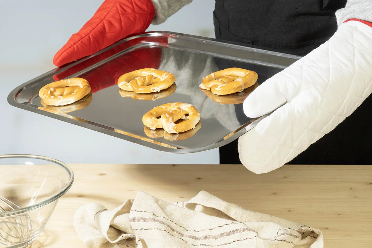 Ofenhandschuh Challah, weiß – Bild 4