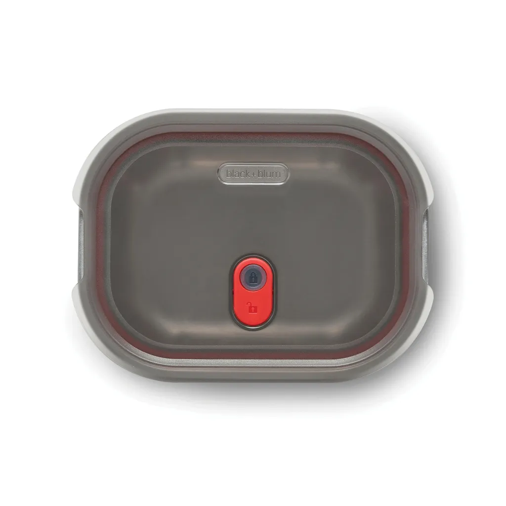 Black+Blum 3-tlg. Mealprep Box Set - klein, medium, groß, grau – Bild 9