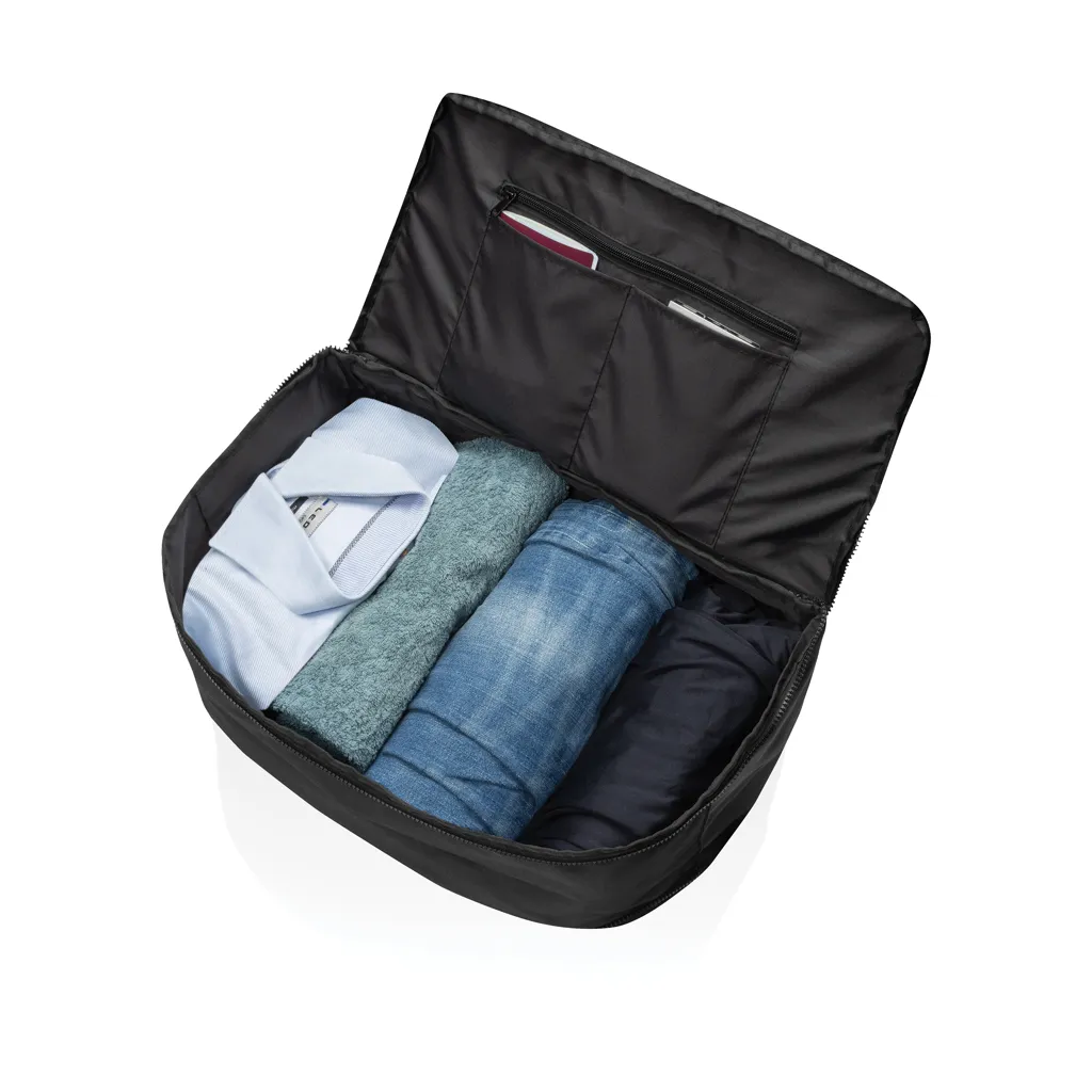 Swiss Peak Aware™ RPET 15,6" Laptop-Wochenendtasche, schwarz – Bild 6