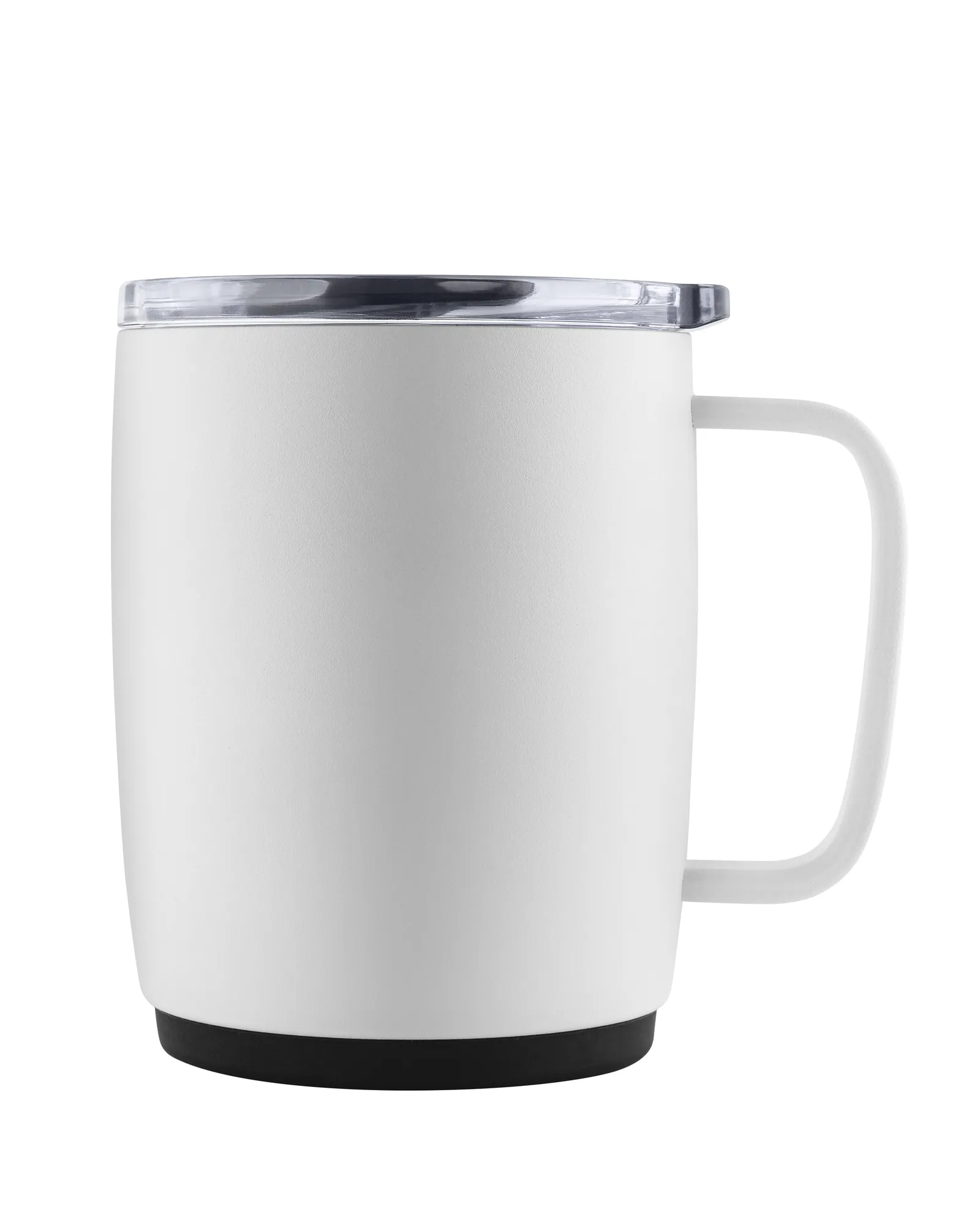 Thermobecher "Crema OfficeVibeThermo" schwarz mit Deckel, weiß – Bild 4
