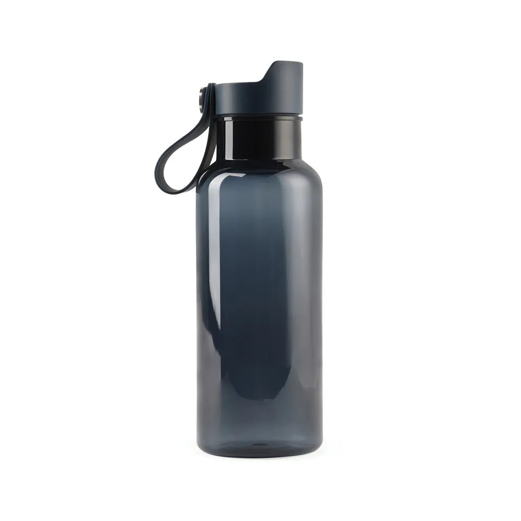 VINGA Balti 600ml Flasche aus RCS recyceltem PET, navy blau – Bild 2