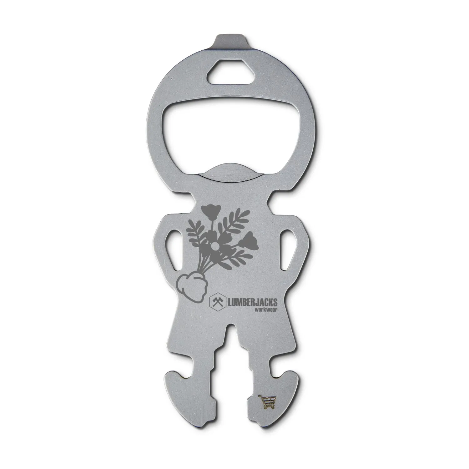 ROMINOX® Best Buddy Friend // Flower, silber – Bild 7